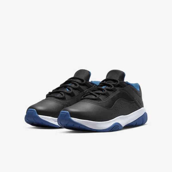 Jordan Παπουτσια Nike Air Jordan 11 CMFT Low Older παιδικα μαυρα σκούρο μπλε ασπρα | NK184EYQ