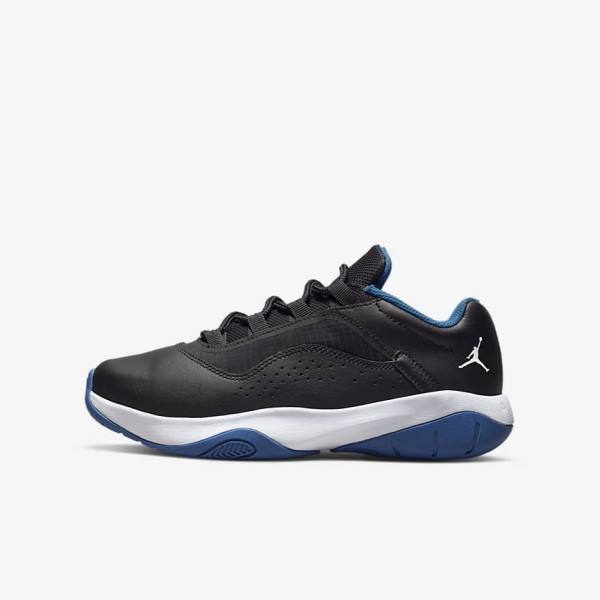 Jordan Παπουτσια Nike Air Jordan 11 CMFT Low Older παιδικα μαυρα σκούρο μπλε ασπρα | NK184EYQ