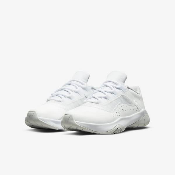 Jordan Παπουτσια Nike Air Jordan 11 CMFT Low Older παιδικα ασπρα Πλατίνα | NK706CHB