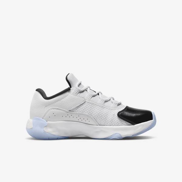 Jordan Παπουτσια Nike Air Jordan 11 CMFT Low Older παιδικα ασπρα μαυρα | NK780EAG