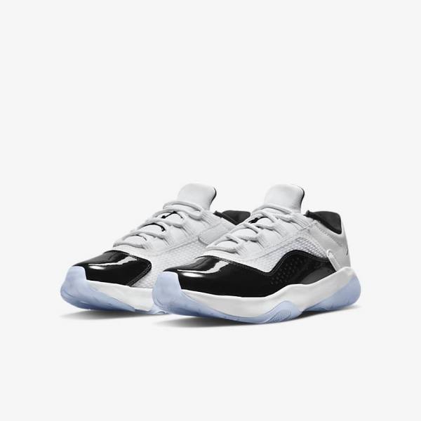 Jordan Παπουτσια Nike Air Jordan 11 CMFT Low Older παιδικα ασπρα μαυρα | NK780EAG