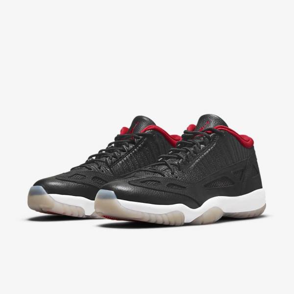 Jordan Παπουτσια Nike Air Jordan 11 Retro Low IE ανδρικα μαυρα Πολύχρωμο κοκκινα | NK635DJQ