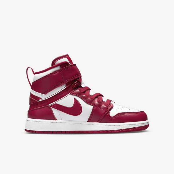 Jordan Παπουτσια Nike Air Jordan 1 Hi FlyEase Older παιδικα κοκκινα ασπρα | NK165ADE