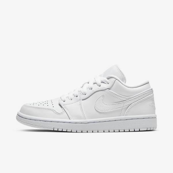 Jordan Παπουτσια Nike Air Jordan 1 Low γυναικεια ασπρα | NK897GWI