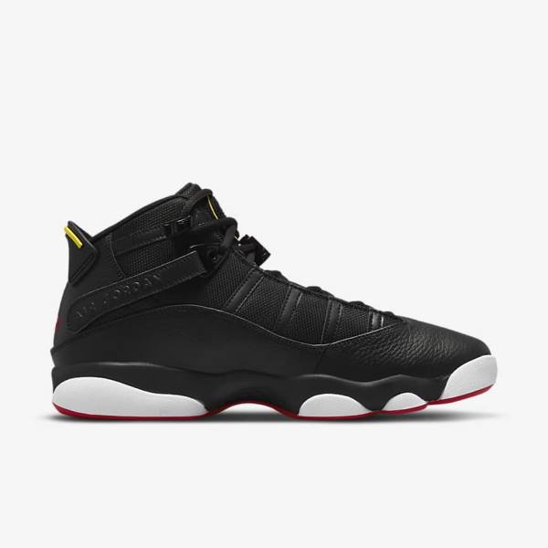 Jordan Παπουτσια Nike Jordan 6 Rings ανδρικα μαυρα ασπρα κίτρινα κοκκινα | NK457DRE