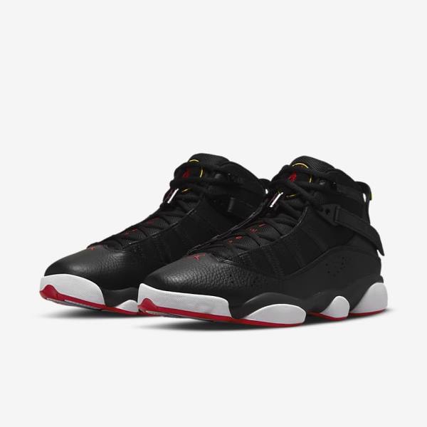 Jordan Παπουτσια Nike Jordan 6 Rings ανδρικα μαυρα ασπρα κίτρινα κοκκινα | NK457DRE