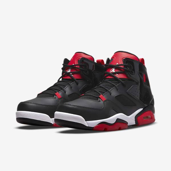 Jordan Παπουτσια Nike Jordan Flight Club 91 ανδρικα μαυρα κοκκινα ασπρα | NK258JVA