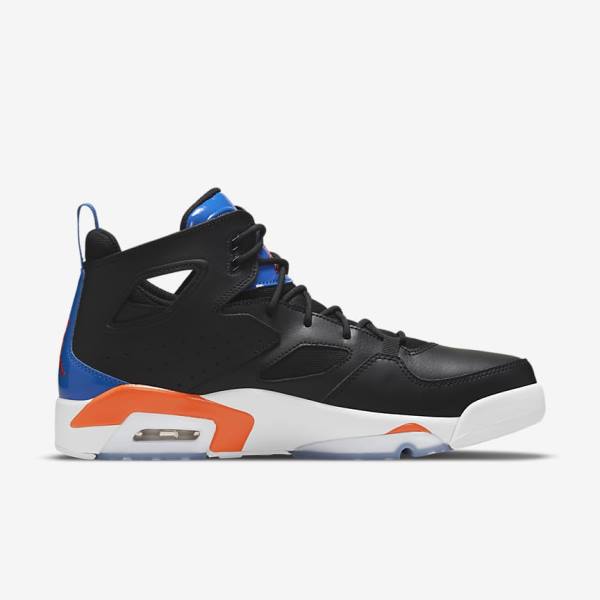 Jordan Παπουτσια Nike Jordan Flight Club 91 ανδρικα μαυρα μπλε ρουά ασπρα πορτοκαλι | NK295PNZ