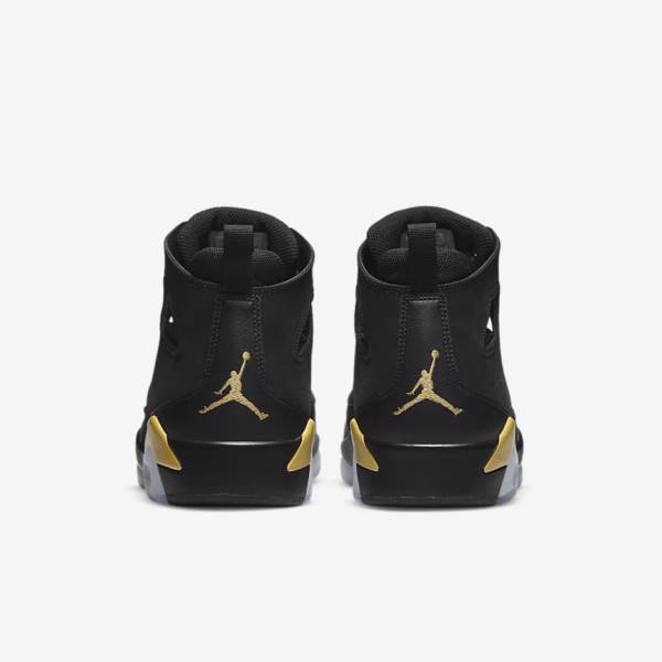 Jordan Παπουτσια Nike Jordan Flight Club 91 ανδρικα μαυρα μεταλλικός χρυσο χρωμα | NK629NOK