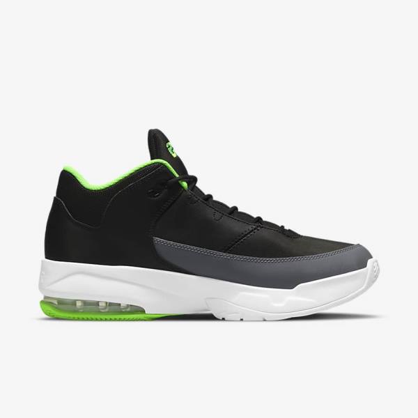 Jordan Παπουτσια Nike Jordan Max Aura 3 ανδρικα μαυρα γκρι ασπρα πρασινο | NK098NJZ