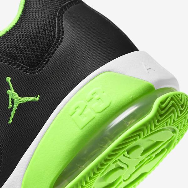 Jordan Παπουτσια Nike Jordan Max Aura 3 ανδρικα μαυρα γκρι ασπρα πρασινο | NK098NJZ