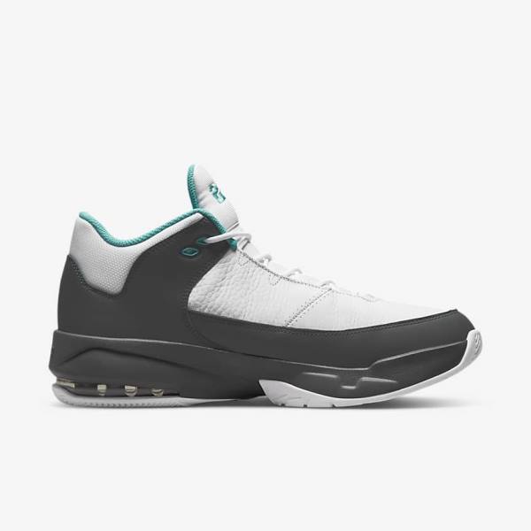 Jordan Παπουτσια Nike Jordan Max Aura 3 ανδρικα ασπρα γκρι τυρκουάζ | NK178ZSO