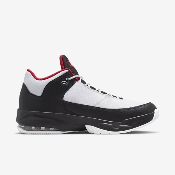 Jordan Παπουτσια Nike Jordan Max Aura 3 ανδρικα ασπρα μαυρα κοκκινα | NK197DKP