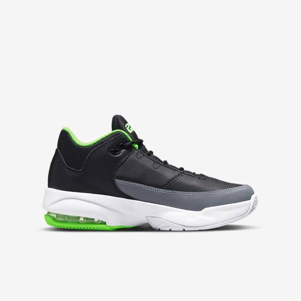 Jordan Παπουτσια Nike Jordan Max Aura 3 Older παιδικα μαυρα γκρι ασπρα πρασινο | NK601SEF