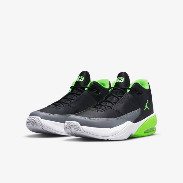 Jordan Παπουτσια Nike Jordan Max Aura 3 Older παιδικα μαυρα γκρι ασπρα πρασινο | NK601SEF