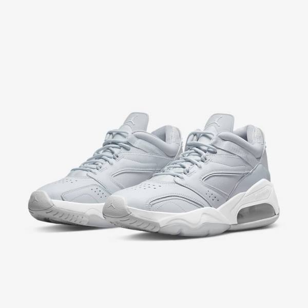 Jordan Παπουτσια Nike Jordan Point Lane ανδρικα Πλατίνα ασπρα γκρι | NK510VRX