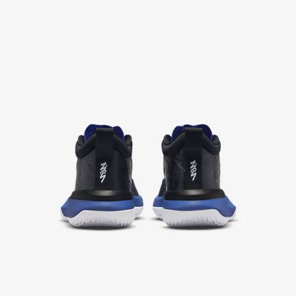 Jordan Παπουτσια Nike Zion 1 Older παιδικα μαυρα μπλε ρουά ασπρα | NK254LVB