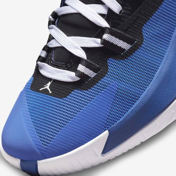 Jordan Παπουτσια Nike Zion 1 Older παιδικα μαυρα μπλε ρουά ασπρα | NK254LVB