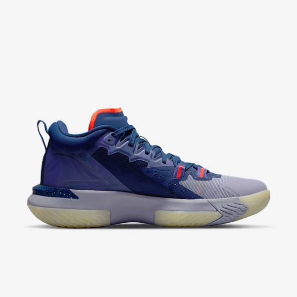 Jordan Παπουτσια Nike Zion 1 ZNA ανδρικα μπλε μωβ μπλε σκουρο ανοιχτο κοκκινα | NK021GBX