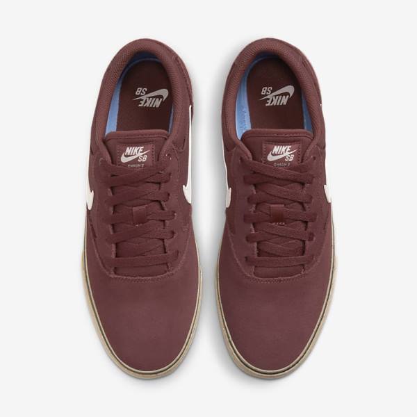 Skate Παπούτσια Nike SB Chron 2 ανδρικα ανοιχτο καφε | NK196LCH