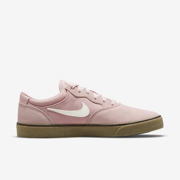 Skate Παπούτσια Nike SB Chron 2 ανδρικα ροζ ανοιχτο καφε | NK290LBM