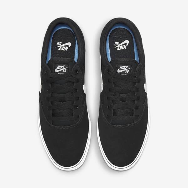 Skate Παπούτσια Nike SB Chron 2 ανδρικα μαυρα ασπρα | NK963APJ