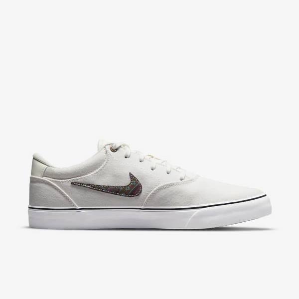 Skate Παπούτσια Nike SB Chron 2 καμβα Premium γυναικεια γκρι πρασινο | NK120CWI