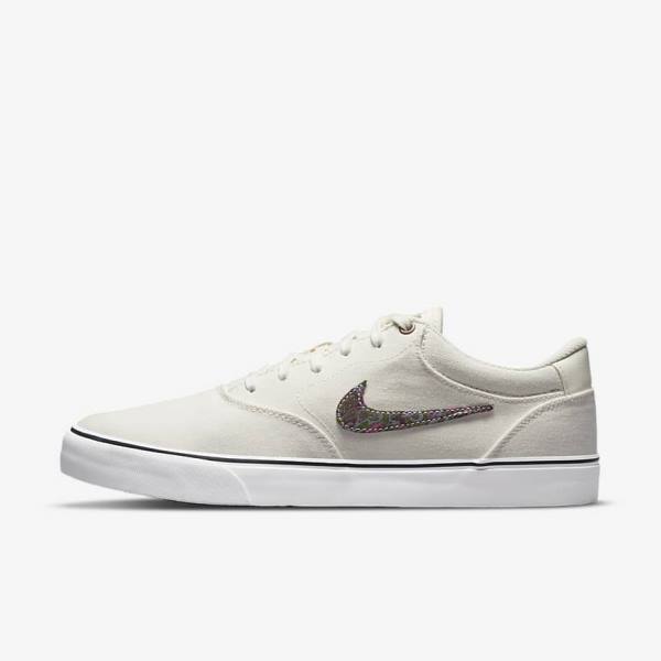 Skate Παπούτσια Nike SB Chron 2 καμβα Premium γυναικεια γκρι πρασινο | NK120CWI