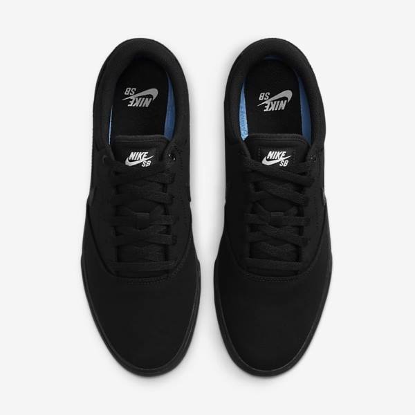 Skate Παπούτσια Nike SB Chron 2 καμβα ανδρικα μαυρα | NK075OUV