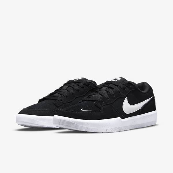 Skate Παπούτσια Nike SB Force 58 ανδρικα μαυρα ασπρα | NK064IET