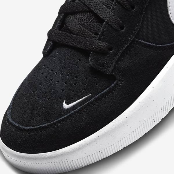 Skate Παπούτσια Nike SB Force 58 ανδρικα μαυρα ασπρα | NK064IET