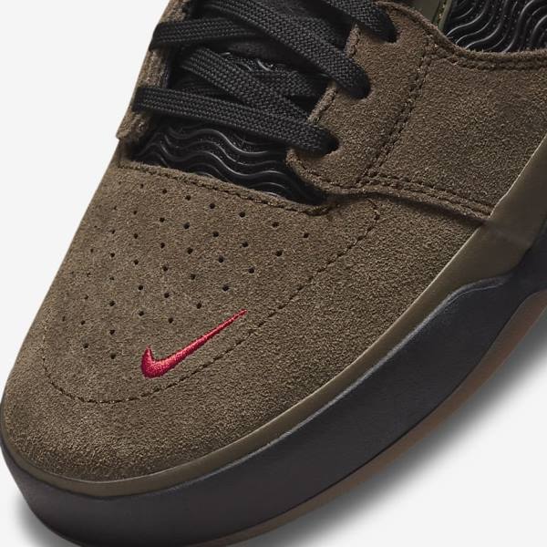 Skate Παπούτσια Nike SB Ishod Wair ανδρικα ανοιχτο Ελιά ανοιχτο Ελιά κοκκινα μαυρα | NK326EVB