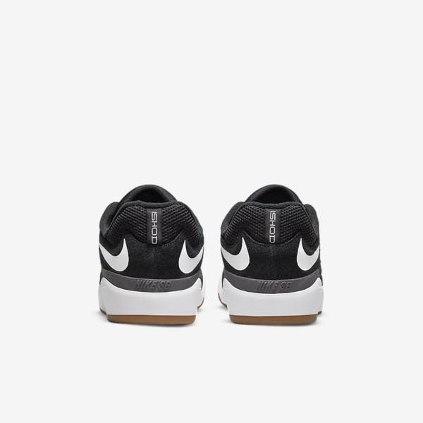 Skate Παπούτσια Nike SB Ishod Wair ανδρικα μαυρα σκούρο γκρι ασπρα | NK742FRD