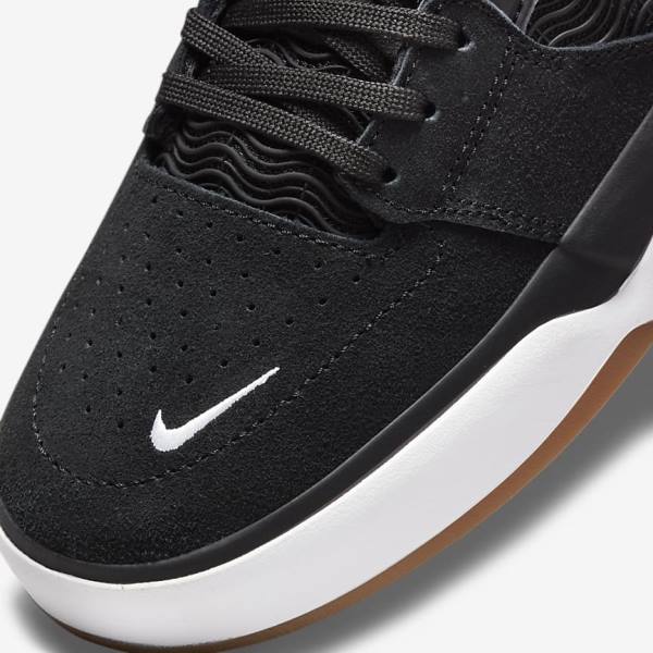 Skate Παπούτσια Nike SB Ishod Wair ανδρικα μαυρα σκούρο γκρι ασπρα | NK742FRD