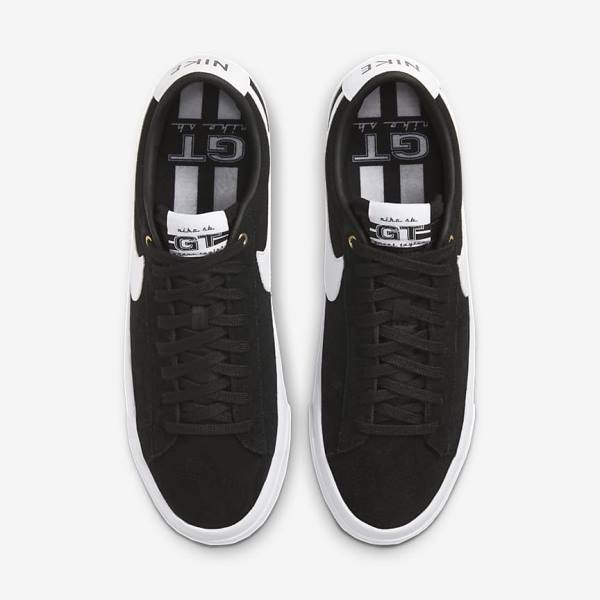 Skate Παπούτσια Nike SB Zoom Blazer Low Pro GT ανδρικα μαυρα ανοιχτο καφε ασπρα | NK263FSA