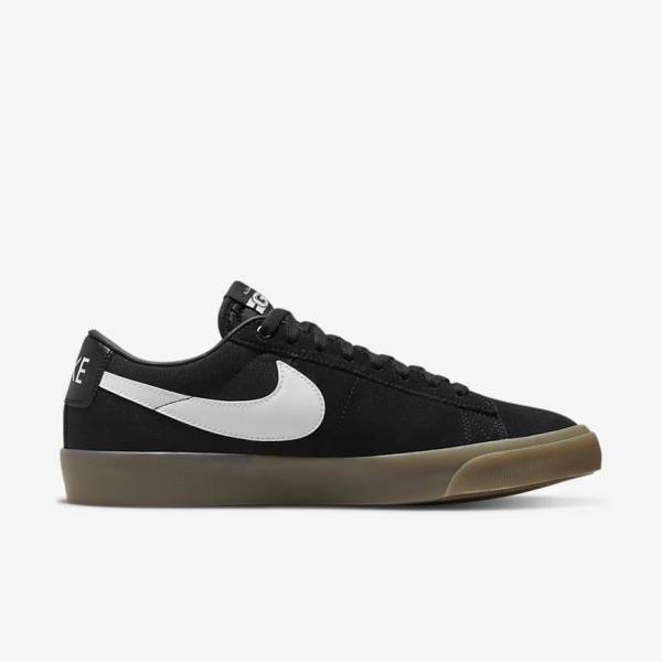 Skate Παπούτσια Nike SB Zoom Blazer Low Pro GT ανδρικα μαυρα ασπρα | NK274YUK