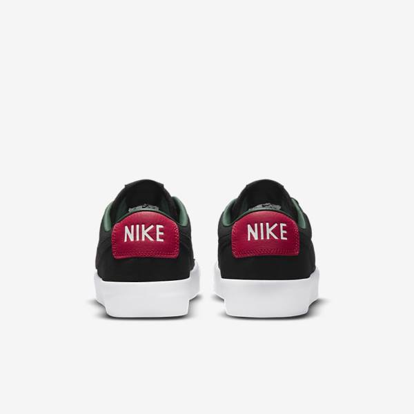 Skate Παπούτσια Nike SB Zoom Blazer Low Pro GT Premium ανδρικα μαυρα κοκκινα μαυρα | NK413SQV