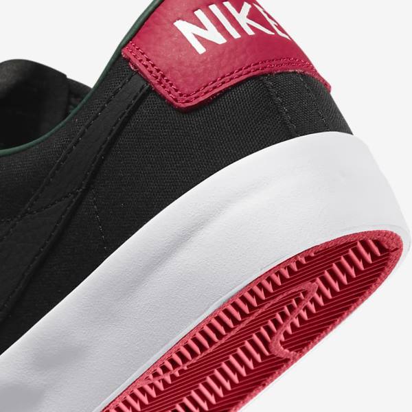 Skate Παπούτσια Nike SB Zoom Blazer Low Pro GT Premium ανδρικα μαυρα κοκκινα μαυρα | NK413SQV