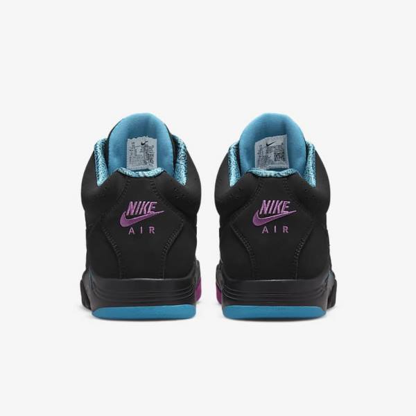 Αθλητικά Παπούτσια Nike Air Flight Lite Mid ανδρικα μαυρα τυρκουάζ κοκκινα μωβ μαυρα | NK390VWD