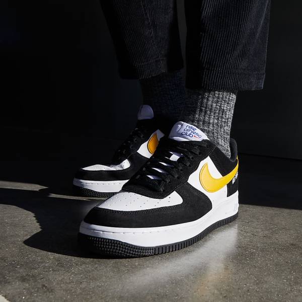 Αθλητικά Παπούτσια Nike Air Force 1 07 LV8 ανδρικα μαυρα ασπρα σκούρο | NK281IDQ