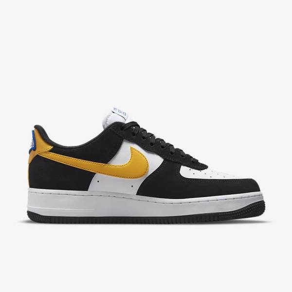 Αθλητικά Παπούτσια Nike Air Force 1 07 LV8 ανδρικα μαυρα ασπρα σκούρο | NK281IDQ