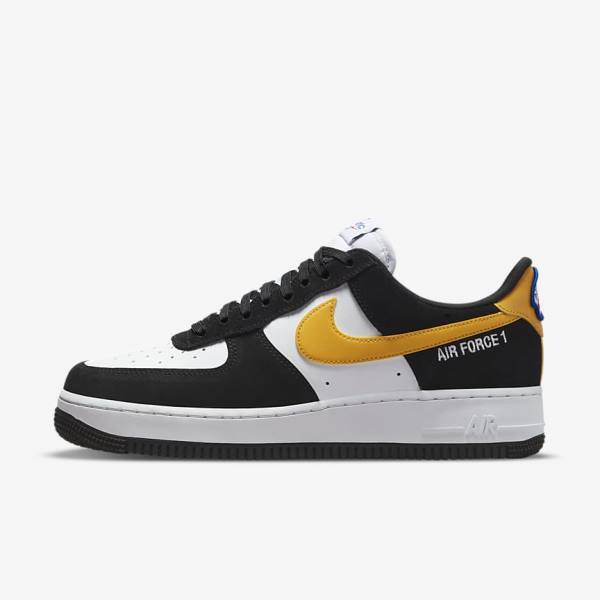 Αθλητικά Παπούτσια Nike Air Force 1 07 LV8 ανδρικα μαυρα ασπρα σκούρο | NK281IDQ