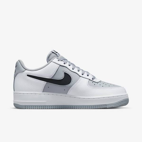 Αθλητικά Παπούτσια Nike Air Force 1 07 LV8 ανδρικα ασπρα γκρι μαυρα | NK649QYB