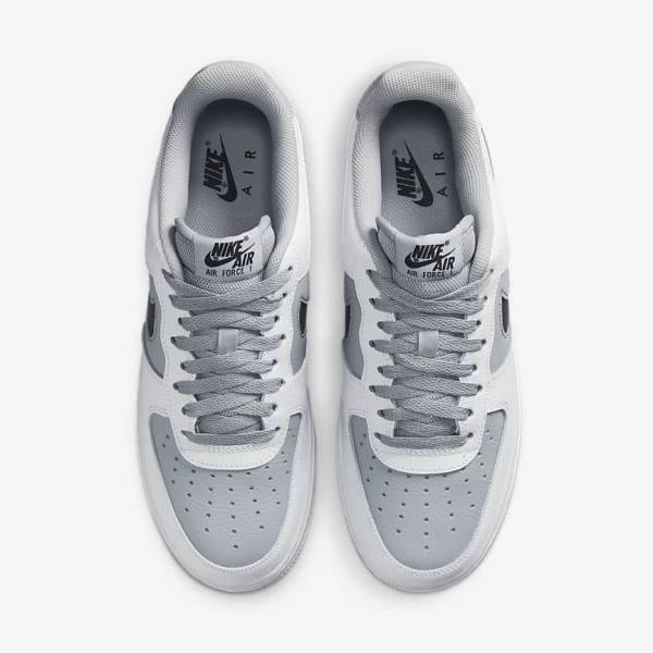 Αθλητικά Παπούτσια Nike Air Force 1 07 LV8 ανδρικα ασπρα γκρι μαυρα | NK649QYB