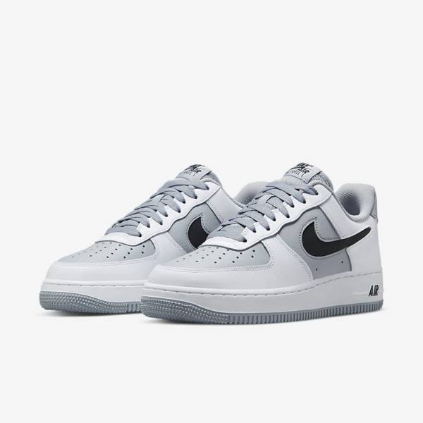 Αθλητικά Παπούτσια Nike Air Force 1 07 LV8 ανδρικα ασπρα γκρι μαυρα | NK649QYB