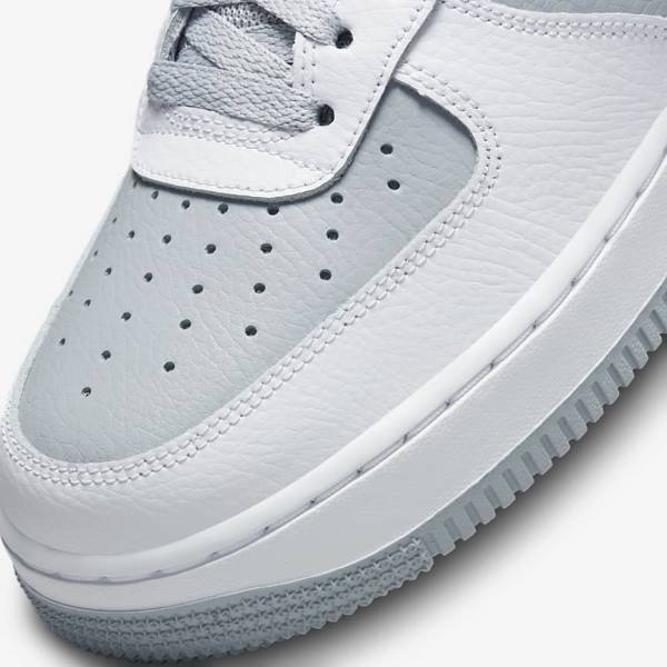 Αθλητικά Παπούτσια Nike Air Force 1 07 LV8 ανδρικα ασπρα γκρι μαυρα | NK649QYB