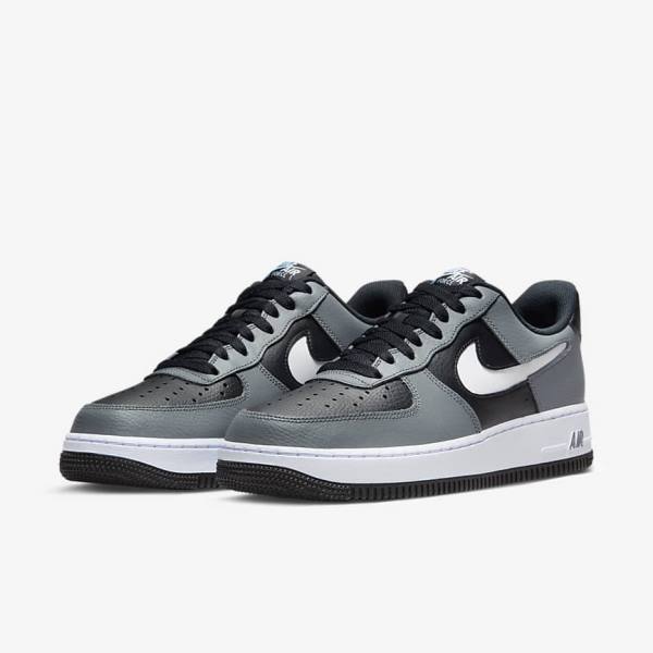 Αθλητικά Παπούτσια Nike Air Force 1 07 LV8 ανδρικα μαυρα γκρι ασπρα | NK650VQZ