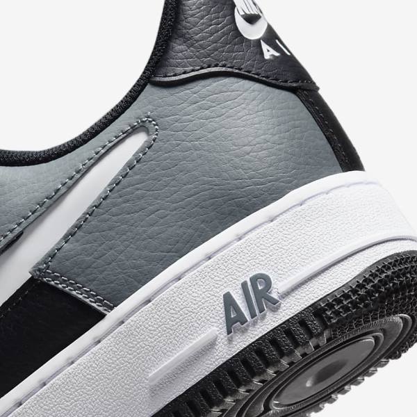 Αθλητικά Παπούτσια Nike Air Force 1 07 LV8 ανδρικα μαυρα γκρι ασπρα | NK650VQZ