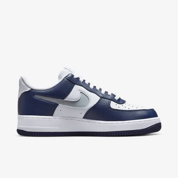 Αθλητικά Παπούτσια Nike Air Force 1 07 LV8 ανδρικα σκουρο μπλε ασπρα γκρι | NK746YZV