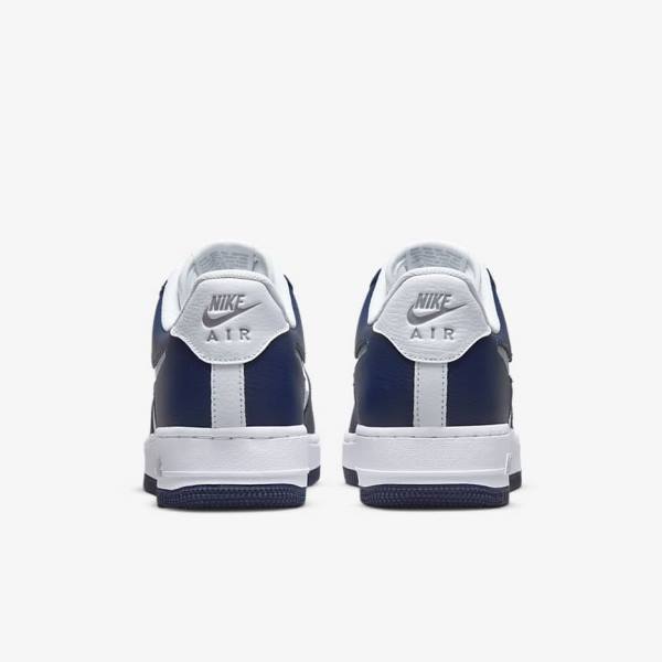 Αθλητικά Παπούτσια Nike Air Force 1 07 LV8 ανδρικα σκουρο μπλε ασπρα γκρι | NK746YZV